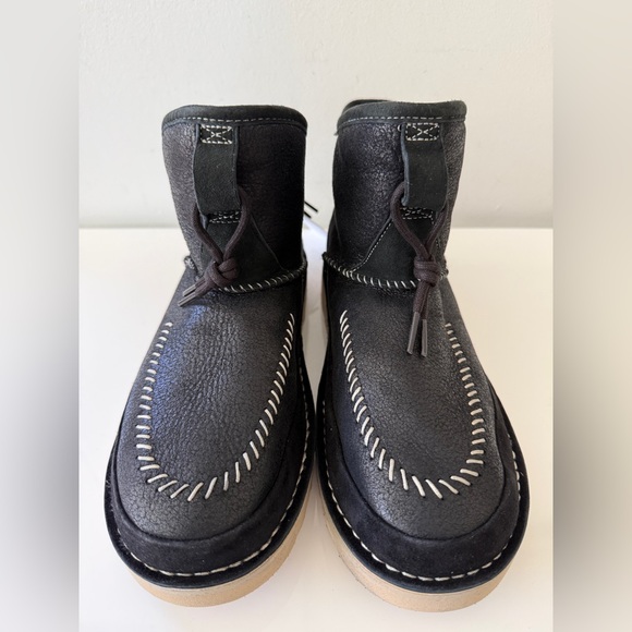 NWOB UGG Campfire Crafted Regenerate Bootie Boots Shoes | US  10, Black - Picture 2 of 7